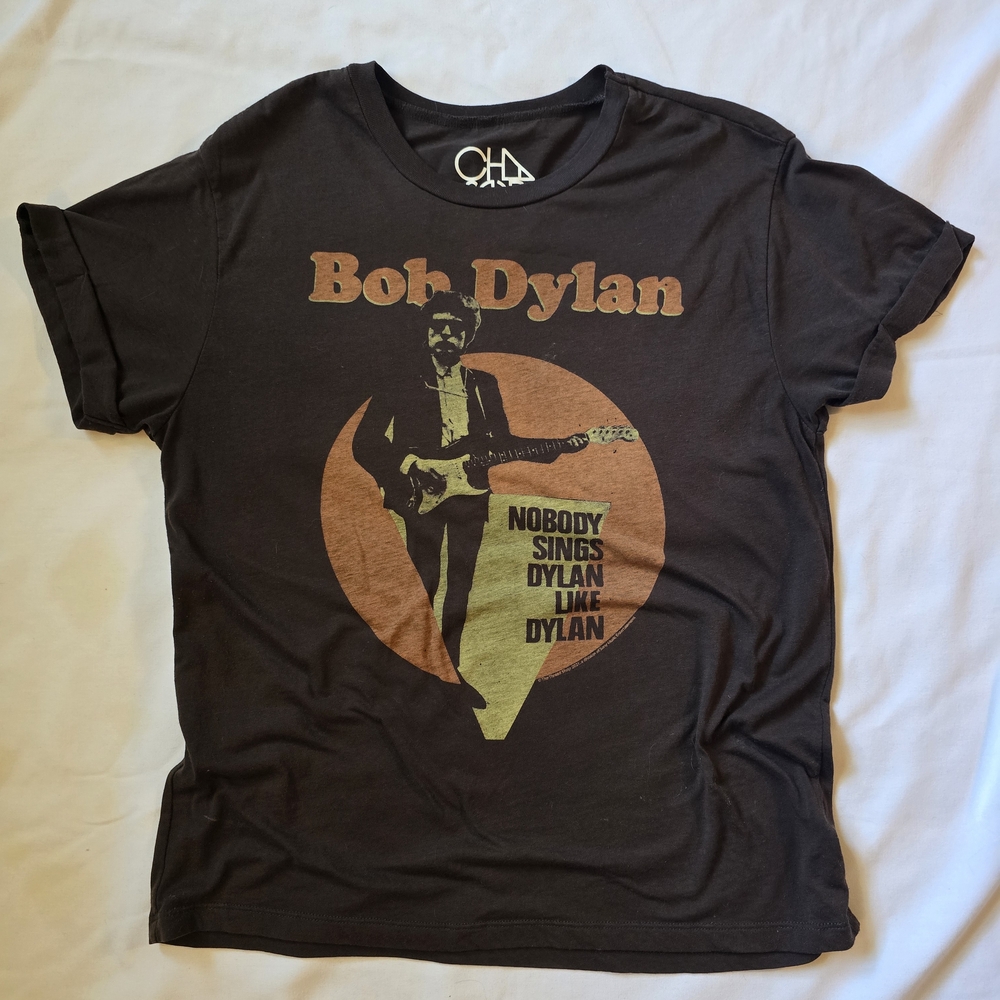 Bob Dylan Graphic T-Shirt - Black